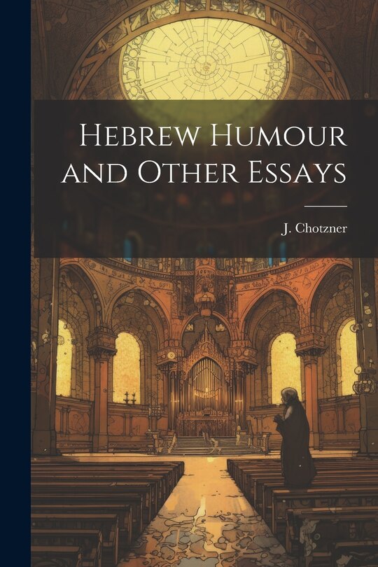 Front cover_Hebrew Humour and Other Essays