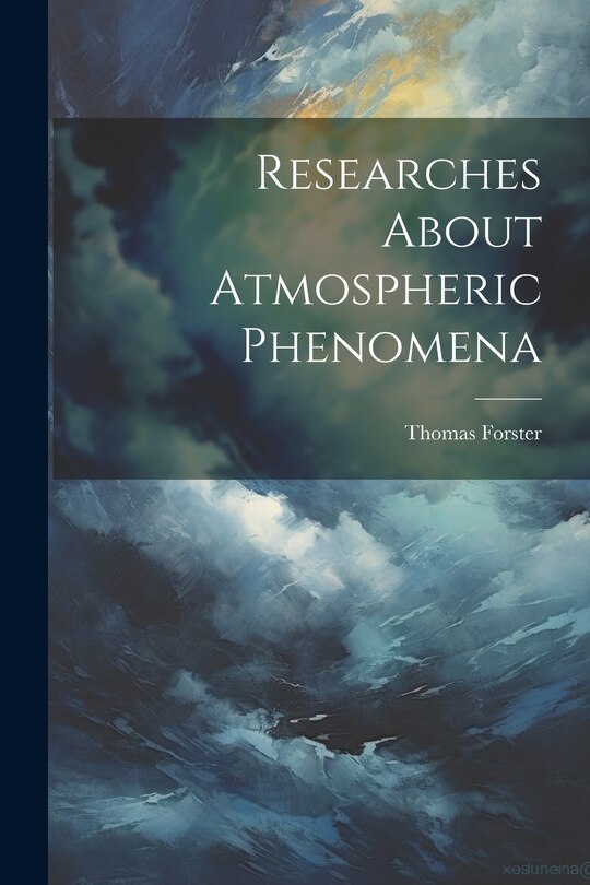 Front cover_Researches About Atmospheric Phenomena