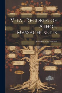 Front cover_Vital Records of Athol, Massachusetts
