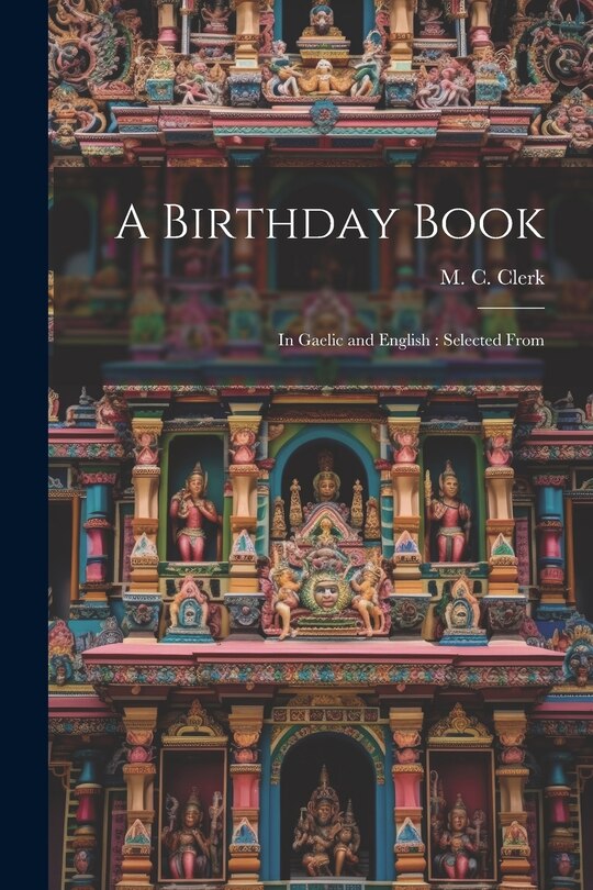 Front cover_A Birthday Book