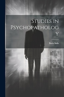 Front cover_Studies in Psychopathology