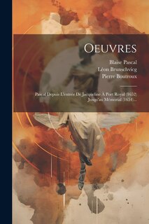 Front cover_Oeuvres
