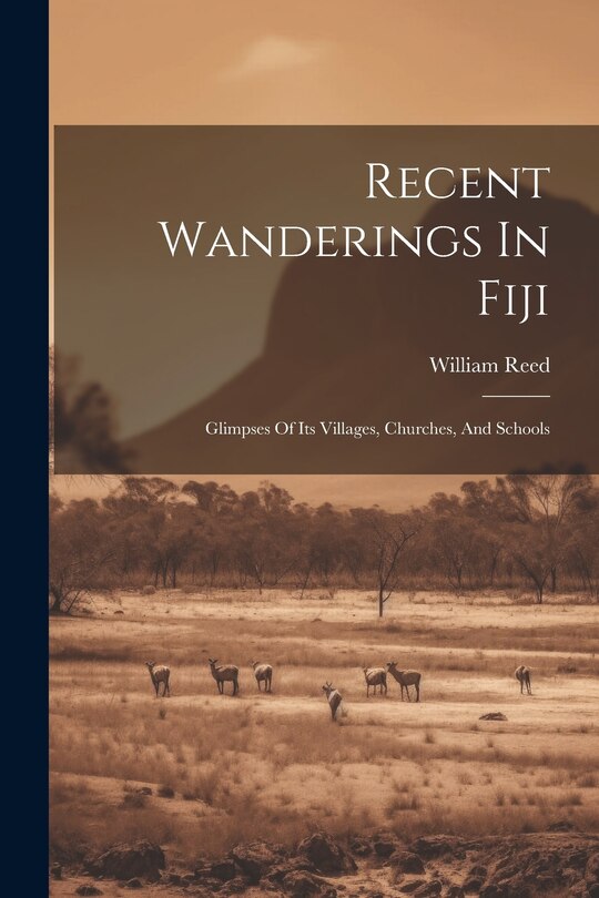 Front cover_Recent Wanderings In Fiji