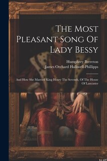 Couverture_The Most Pleasant Song Of Lady Bessy