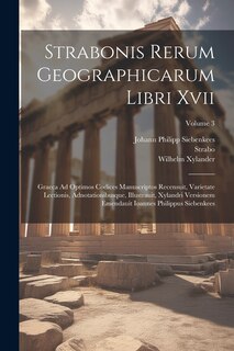 Couverture_Strabonis Rerum Geographicarum Libri Xvii