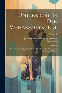 Front cover_Unterricht In Der Vieharzneykunst