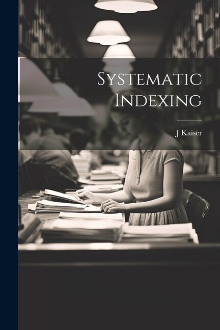 Front cover_Systematic Indexing