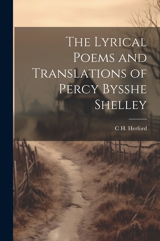 Couverture_The Lyrical Poems and Translations of Percy Bysshe Shelley