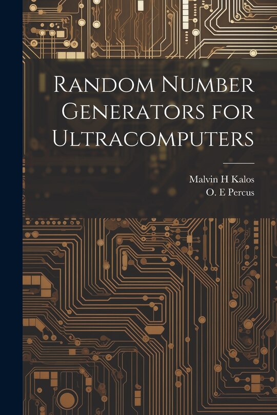 Front cover_Random Number Generators for Ultracomputers