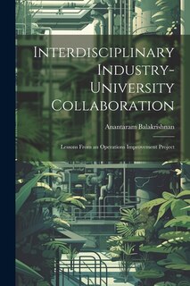 Couverture_Interdisciplinary Industry-university Collaboration