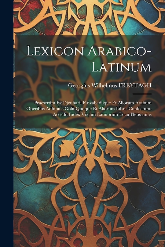 Couverture_Lexicon Arabico-latinum