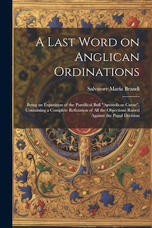 Front cover_A Last Word on Anglican Ordinations