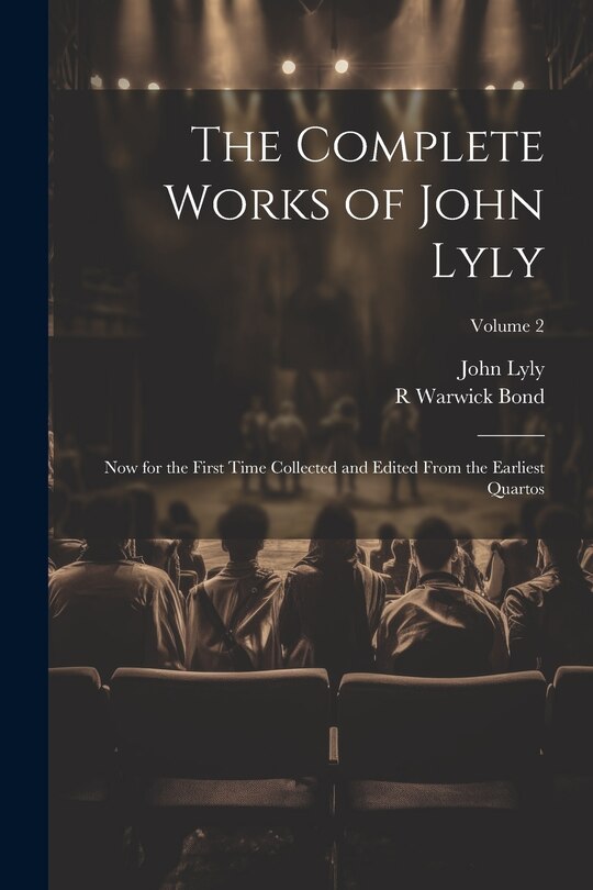 Couverture_The Complete Works of John Lyly