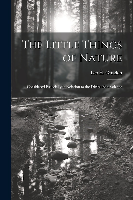 Couverture_The Little Things of Nature