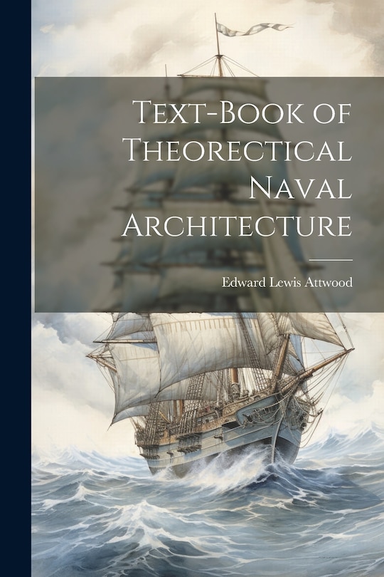 Couverture_Text-book of Theorectical Naval Architecture