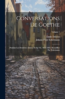 Front cover_Conversations de Goethe