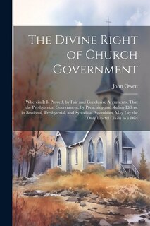 Front cover_The Divine Right of Church Government