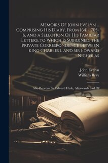 Couverture_Memoirs Of John Evelyn ... Comprising his Diary, From 1641-1705-6, and a Selection Of his Familiar Letters, to Which is Subjoined, the Private Correspondence Between King Charles I. and Sir Edward Nicholas; Also Between Sir Edward Hyde, Afterwards Earl Of