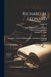 Couverture_Richard M. Leonard