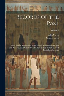 Front cover_Records of the Past