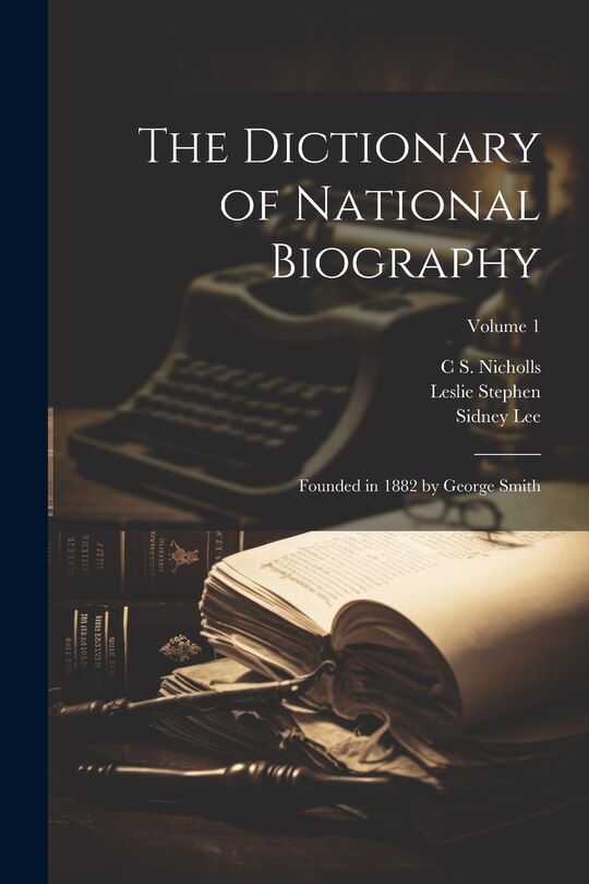 Front cover_The Dictionary of National Biography