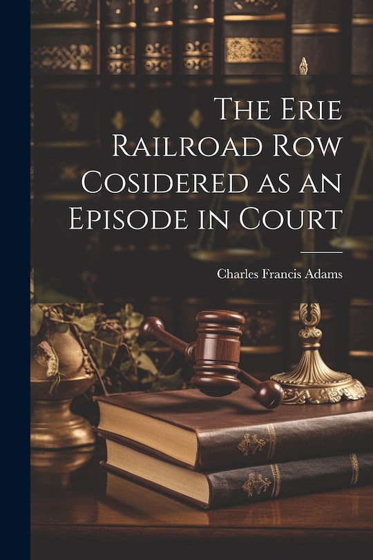 Front cover_The Erie Railroad Row Cosidered as an Episode in Court