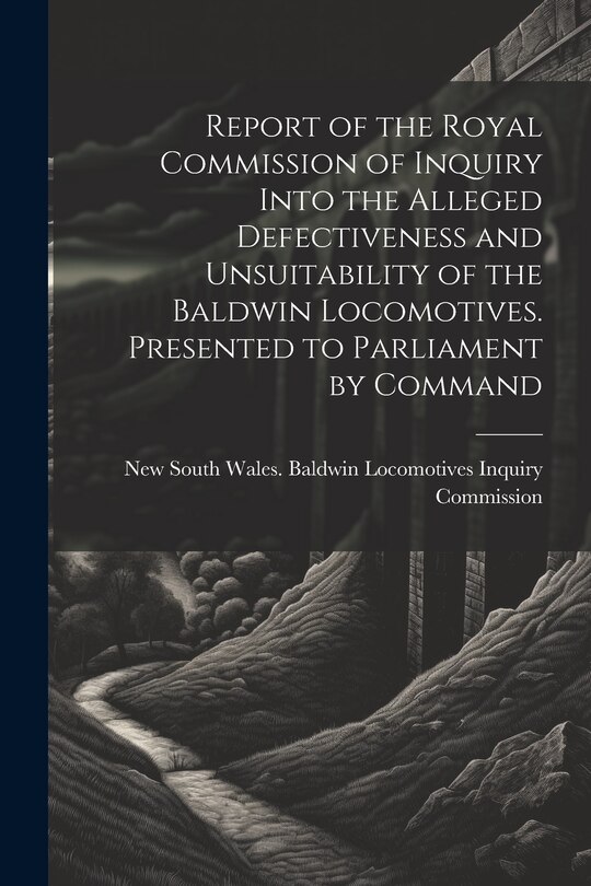 Defectiveness Report Of The Royal Commission Of Inquiry Into The Alleged ...