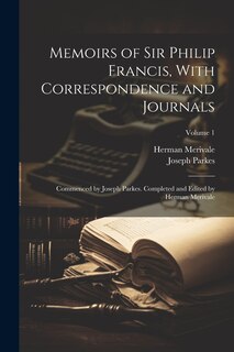 Front cover_Memoirs of Sir Philip Francis, With Correspondence and Journals