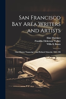 Front cover_San Francisco Bay Area Writers and Artists