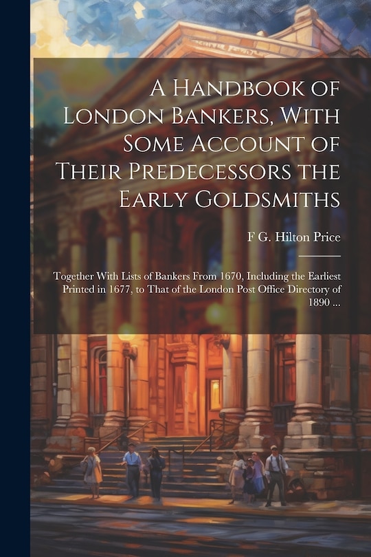 Couverture_A Handbook of London Bankers, With Some Account of Their Predecessors the Early Goldsmiths