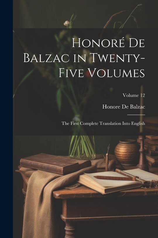 Front cover_Honoré de Balzac in Twenty-five Volumes