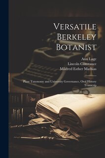 Couverture_Versatile Berkeley Botanist