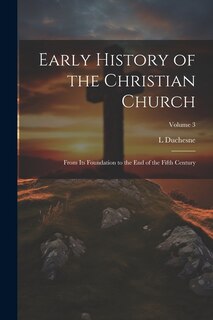 Couverture_Early History of the Christian Church