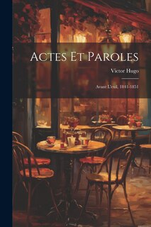 Front cover_Actes et paroles