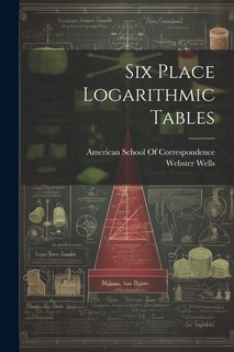 Front cover_Six Place Logarithmic Tables