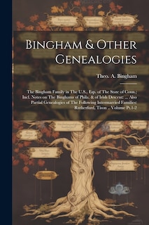 Front cover_Bingham & Other Genealogies