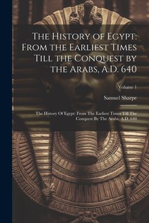Couverture_The History of Egypt