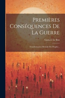 Front cover_Premières conséquences de la guerre