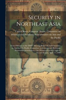 Front cover_Security in Northeast Asia