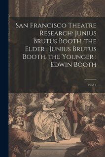 Front cover_San Francisco Theatre Research