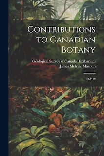 Front cover_Contributions to Canadian Botany