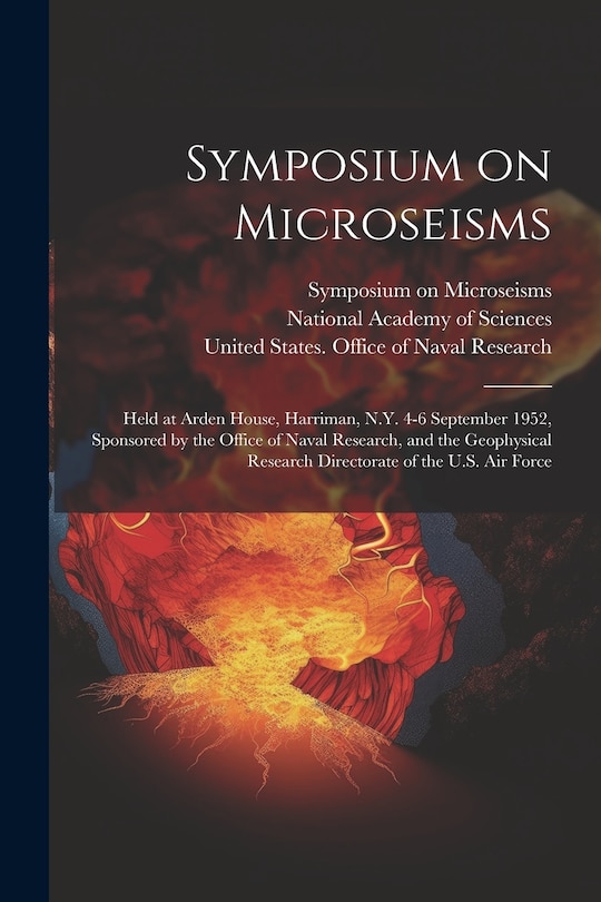 Front cover_Symposium on Microseisms