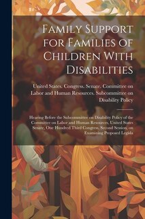 Couverture_Family Support for Families of Children With Disabilities