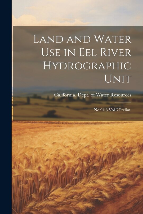 Couverture_Land and Water use in Eel River Hydrographic Unit