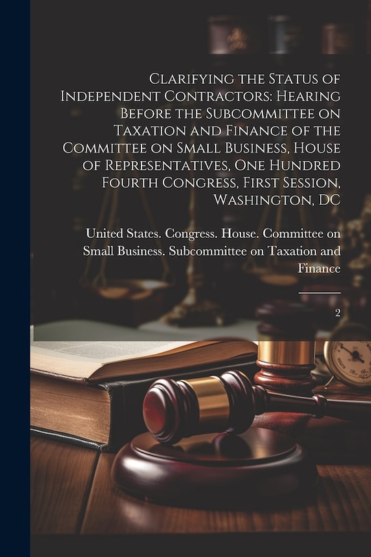 Couverture_Clarifying the Status of Independent Contractors