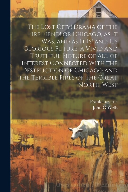 Couverture_The Lost City! Drama of the Fire Fiend! or Chicago, as it was, and as it is! and its Glorious Future! a Vivid and Truthful Picture of all of Interest Connected With the Destruction of Chicago and the Terrible Fires of the Great North-west