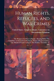 Couverture_Human Rights, Refugees, and war Crimes