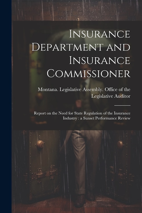 Front cover_Insurance Department and Insurance Commissioner