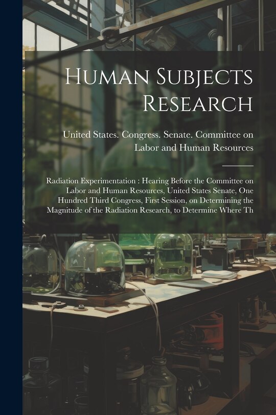 Front cover_Human Subjects Research