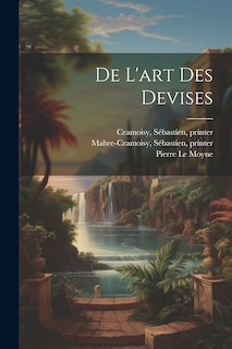 Couverture_De l'art des devises